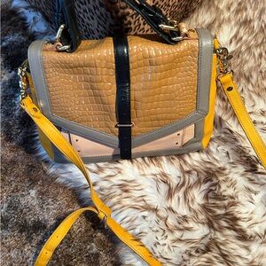 Tory Burch Multi Color Leather Bag